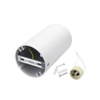 LED Spotlight Fixture, Round, White Reflector — image 4