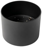 LED Spotlight Fixture, Round, Black — image 1