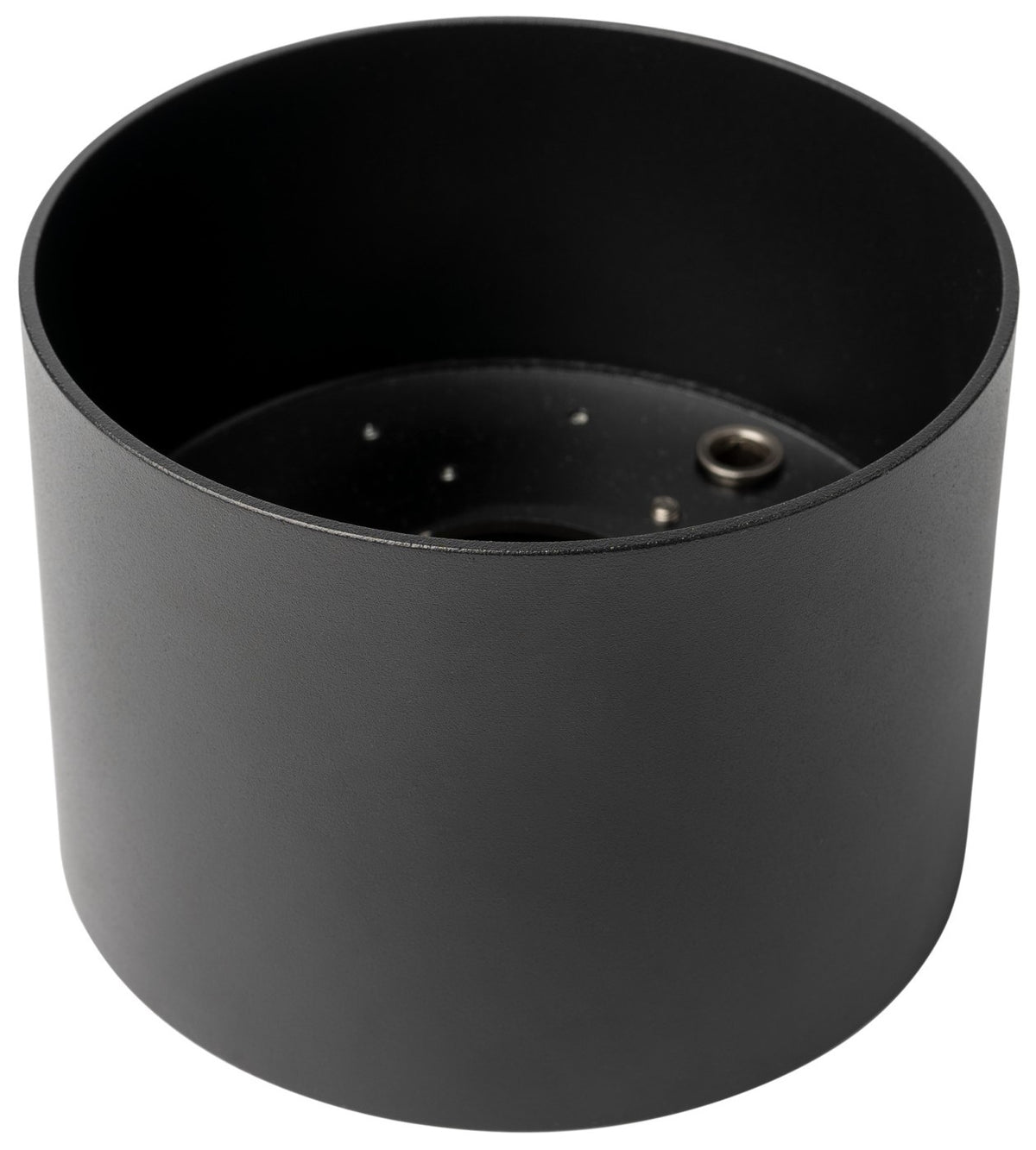LED Spotlight Fixture, Round, Black — image 1