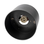 LED Spotlight Fixture, Round, Black — image 3