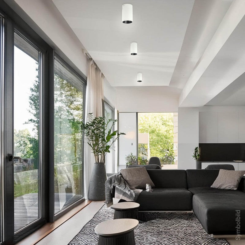 LED Spotlight Fixture, Round, Black Reflector — image 5