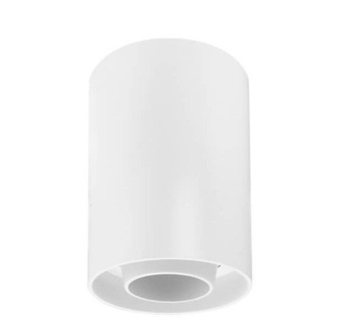 LED Spotlight Fixture, Round, Plastic, White — image 2