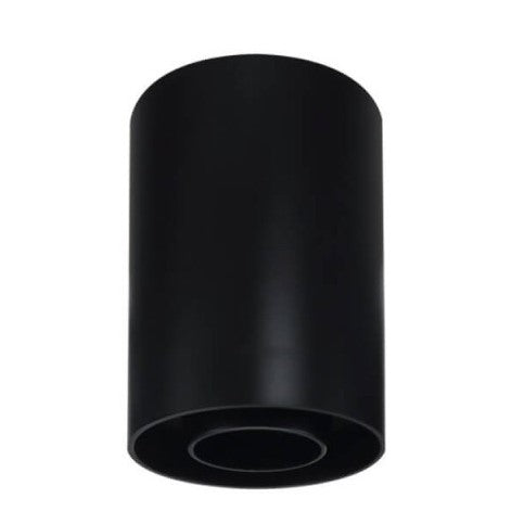 LED Spotlight Fixture, Round, Plastic, Black — image 2