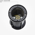 LED Outdoor Built-in Spotlight, Round, GU10 — image 3