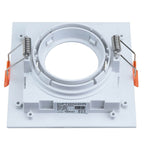 LED Spotlight Fixture, Square, White, Square — image 3