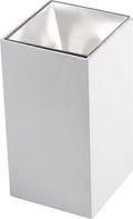LED Spotlight Fixture, Square, White Reflector — image 1
