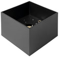 LED Spotlight Fixture, Square, Black — image 1
