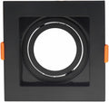 LED Spotlight Fixture, Square, Black, Square — image 1