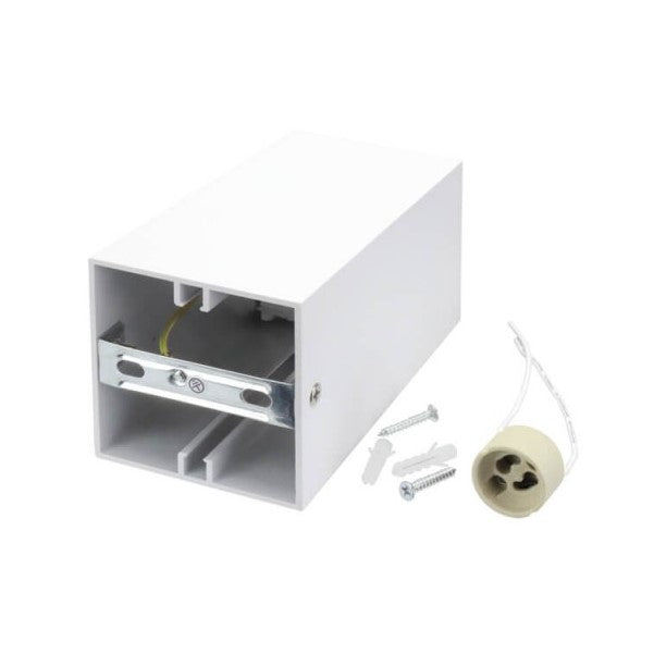 LED Spotlight Fixture, Square, Black Reflector — image 4