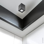 LED Spotlight Fixture, Square, Plastic, Black — image 5