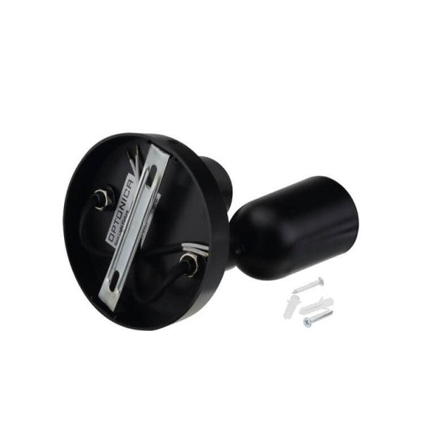 LED Spotlight Fixture, Plastic, 2*GU10, Black — image 3