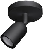 LED Spotlight Fixture, Plastic, Black — image 1