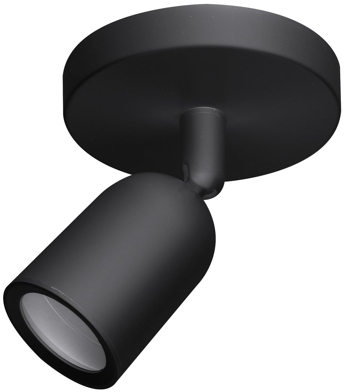 LED Spotlight Fixture, Plastic, Black — image 1