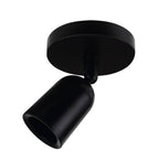 LED Spotlight Fixture, Plastic, Black — image 2