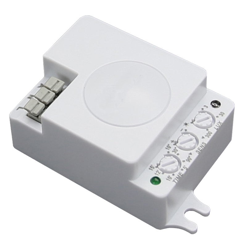 Microwave Sensor, 10m, 180°/360°, White — image 1