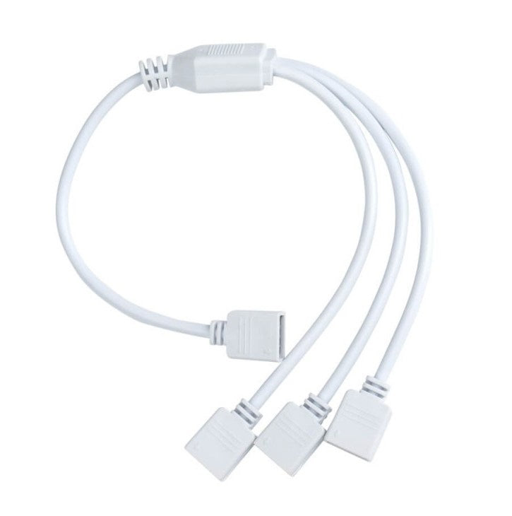 Connector 1 Female, 30cm Wire, 3 Female, 4P, AWG24 — image 2