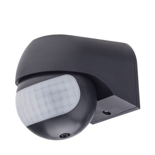 PIR Motion Sensor, 12m, 180°, IP54, Black — image 2