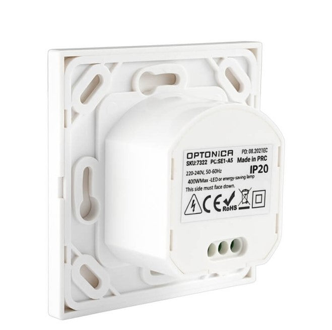 PIR Motion Sensor, 20m, 160°, Recessed, White — image 3