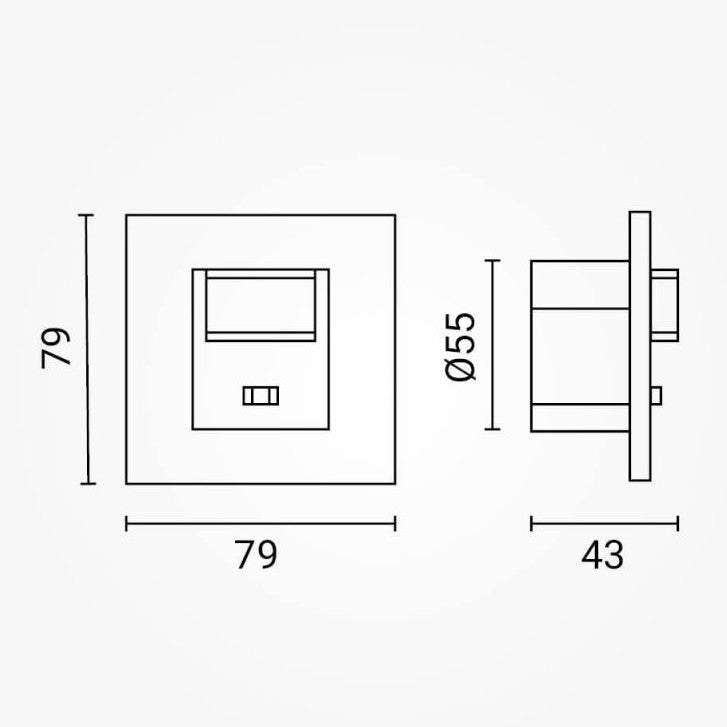 PIR Motion Sensor, 20m, 160°, Recessed, White — image 4