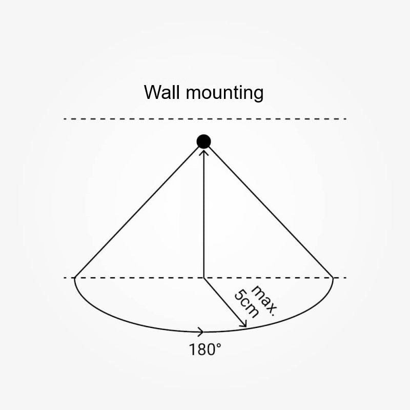 PIR Motion Sensor, 5cm, 180°, Black — image 4