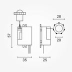 PIR Motion Sensor, 6m, 120°, White — image 3