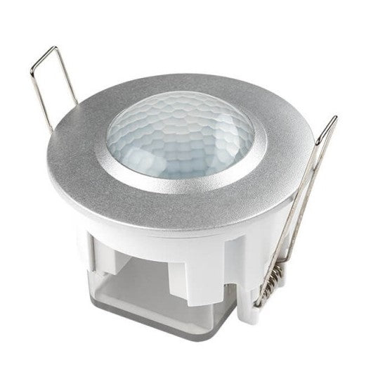 PIR Motion Sensor, 6m, 360°, Recessed, Gray — image 2