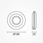 PIR Motion Sensor, 8m, 360°, White — image 4