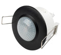 PIR Motion Sensor, 6m, 360°, Recessed, Black — image 1