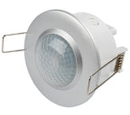 PIR Motion Sensor, 6m, 360°, Recessed, Gray — image 1