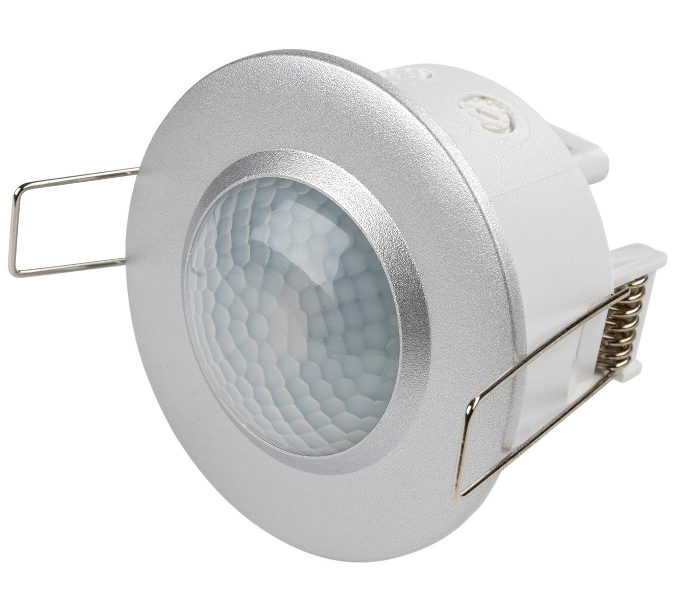 PIR Motion Sensor, 6m, 360°, Recessed, Gray — image 1