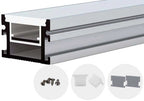 Profile for LED Strip, Silver, White Cover, 29.8x20mm — image 2