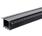 Profile For LED Strip, Black, Black Cover, 71.5x35mm — image 1