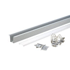 Profile For LED Strip, Silver, White Cover, 36x23.5mm — image 3