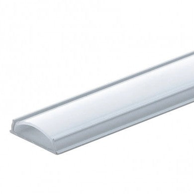 Profile For LED Strip, Gray, White Cover, Bendable 1m, 17.6x4mm — image 4