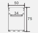 Profile For LED Strip, White, White Cover — image 2