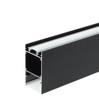 Profile For LED Strip, Black, White Cover — image 3