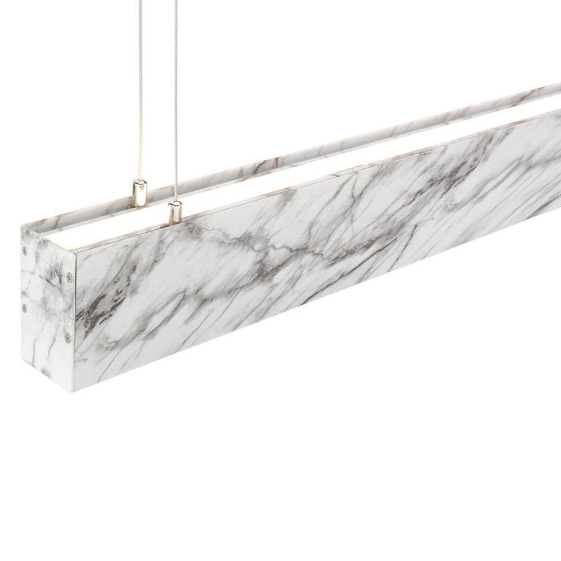 Profile For LED Strip, Marble, White Cover — image 6