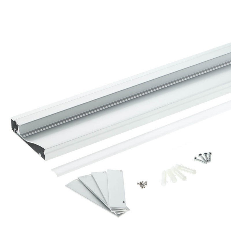 Profile For LED Strip, Silver Metal Oxide, for Floor — image 4