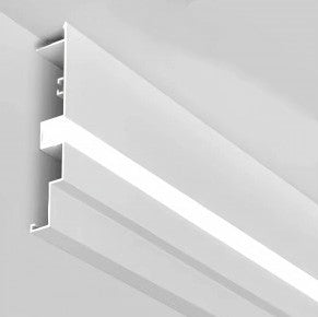 Profile For LED Strip, White, White Cover, for Ceiling — image 4