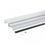 Profile For LED Strip, White, Black Cover, for Ceiling — image 2
