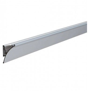 Profile for LED Strip, Silver, White Cover, 51x36.5mm — image 1