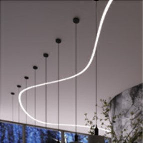 Profile For LED Strip, Bendable, White, White Cover — image 1