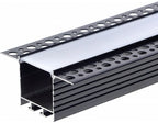 Profile For LED Strip, Black, White Cover, 7.8x9mm — image 4
