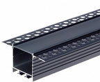 Profile For LED Strip, Black, Black Cover, 71.5x35mm — image 4