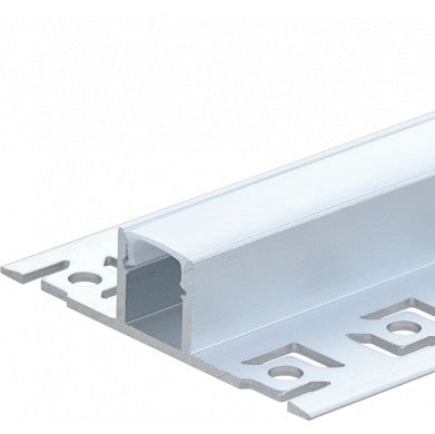 Profile For LED Strip, Gray, White Cover, 53x12.3mm — image 4