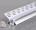 Profile For LED Strip, Built In, Gray, White Cover, 48x28mm — image 1