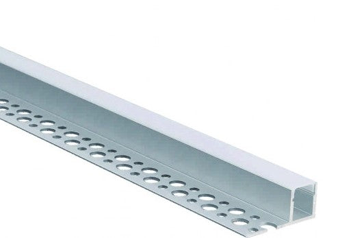 Profile For LED Strip, Silver, White Cover — image 1