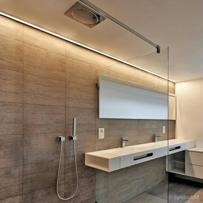 Profile For LED Strip, Silver, White Cover — image 4