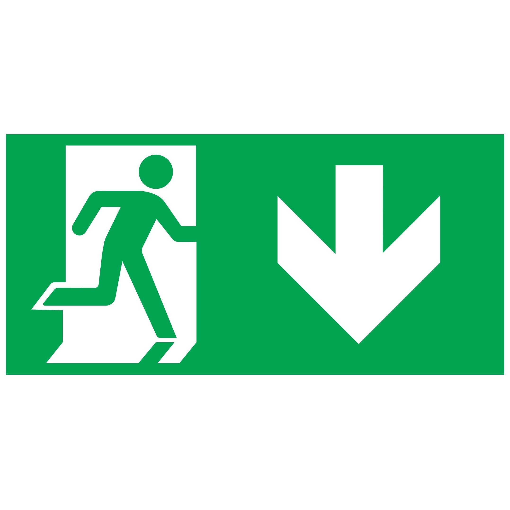 Arrow Down Stickers For 7201 — image 1