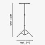 Tripod with Cross Bar, Yellow — image 4